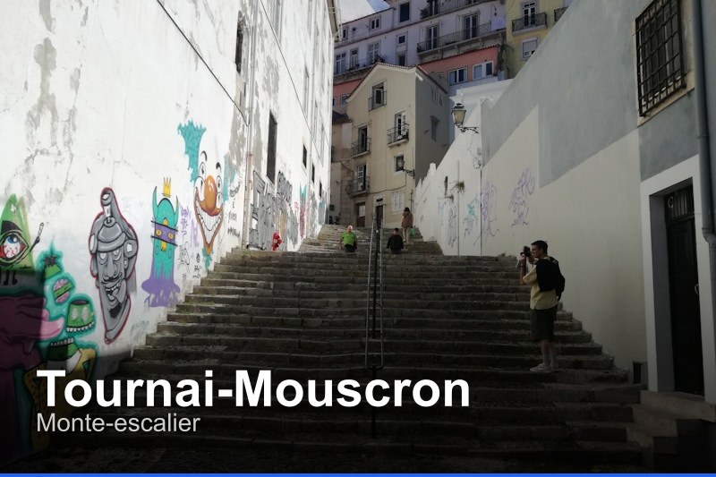 Monte-escalier à Tournai-Mouscron, Belgique - Trouvez un professionnel